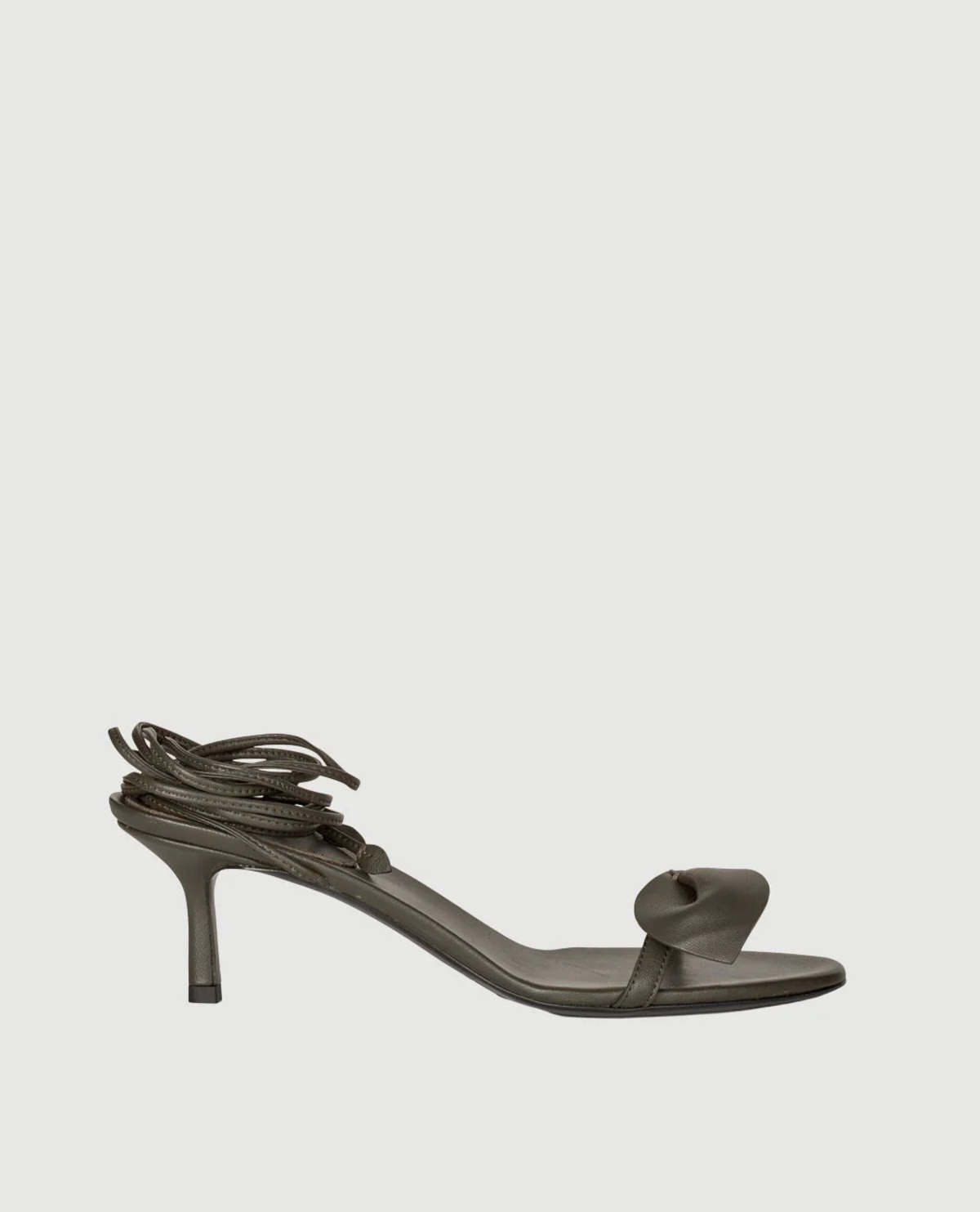 By Malene Birger Paulin Leather Sandals - Green - Image 1 of 4