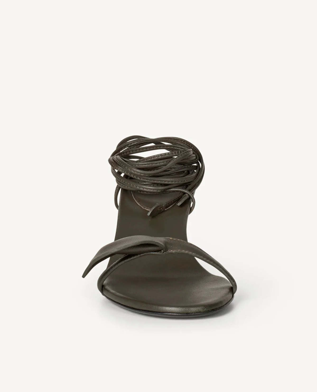 By Malene Birger Paulin Leather Sandals - Green - Image 2 of 4