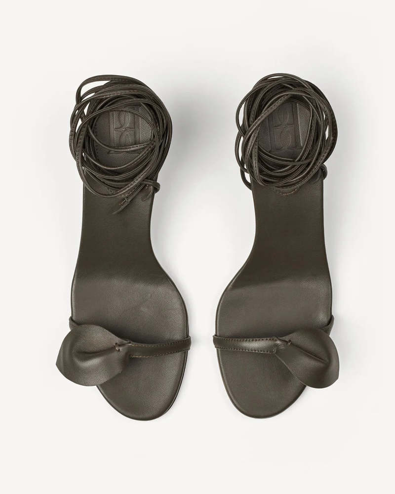 By Malene Birger Paulin Leather Sandals - Green