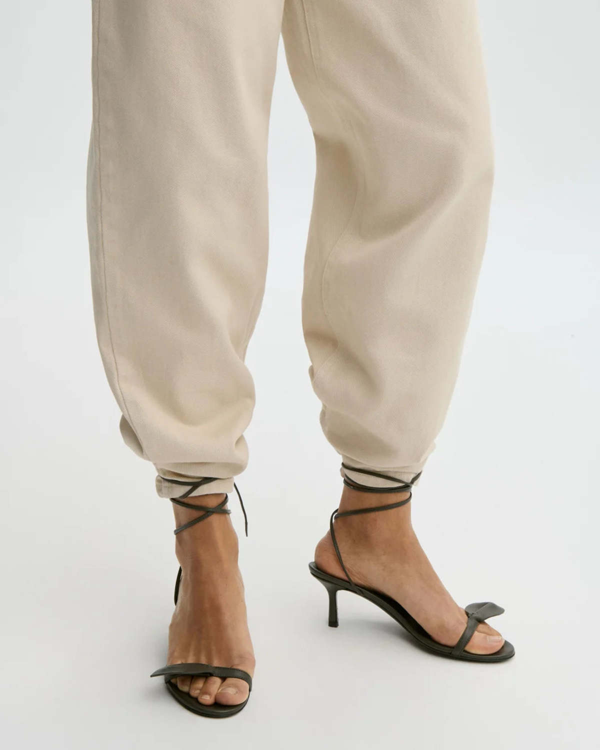 By Malene Birger Paulin Leather Sandals - Green - Image 4 of 4