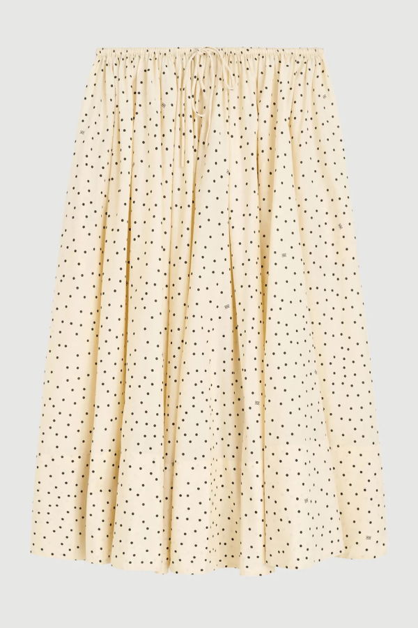 By Malene Birger Pheo Organic Cotton Skirt - Cream