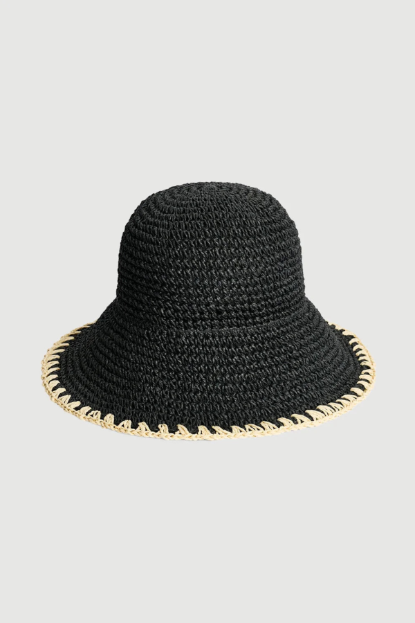 By Malene Birger Strawilla Hat - Black