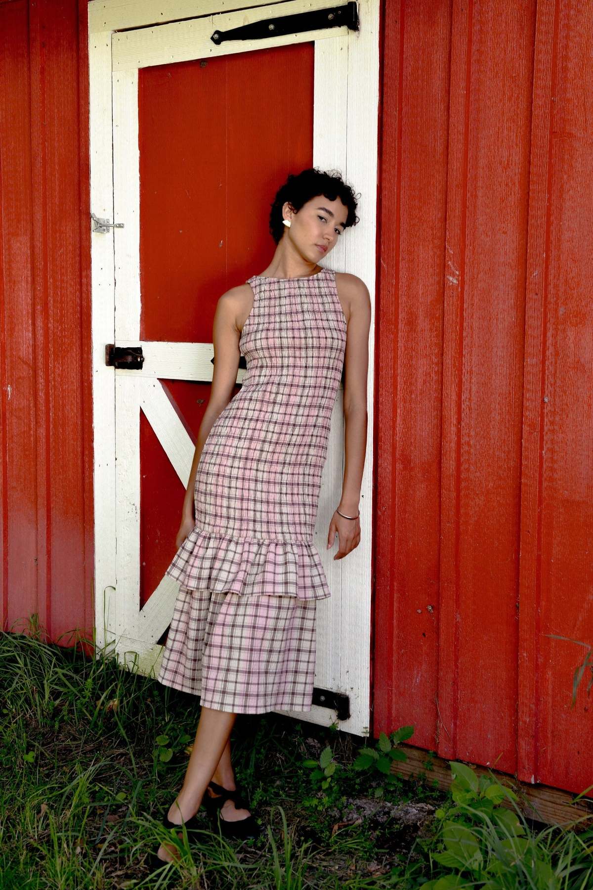 Untitled in Motion Annie Dress - Petal Plaid - Image 2 of 4
