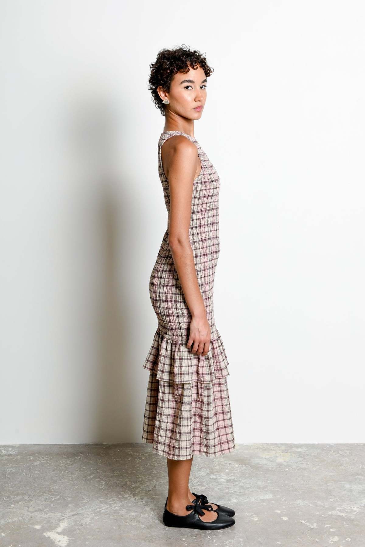 Untitled in Motion Annie Dress - Petal Plaid - Image 4 of 4