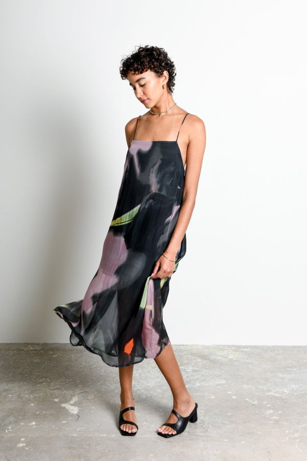 Untitled in Motion Intermission Dress - Shadow Iris