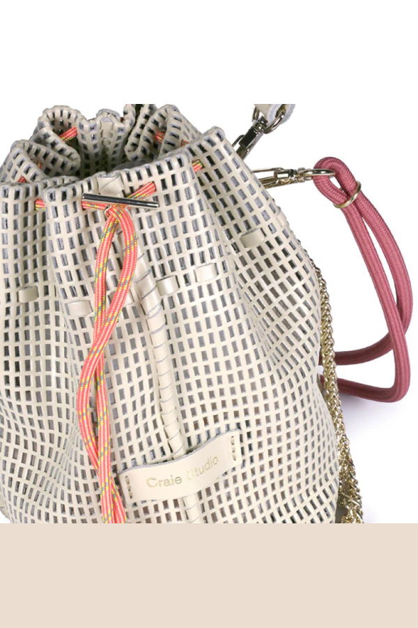 Craie Studio Bibi Mini Bucket Bag - Creme