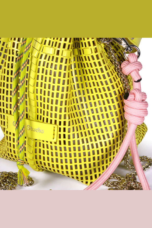 Craie Studio Bibi Mini Bucket Bag - Jaune