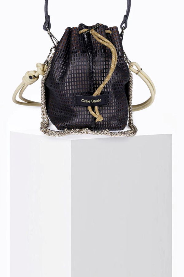 Craie Studio Bibi Mini Bucket Bag - Noir