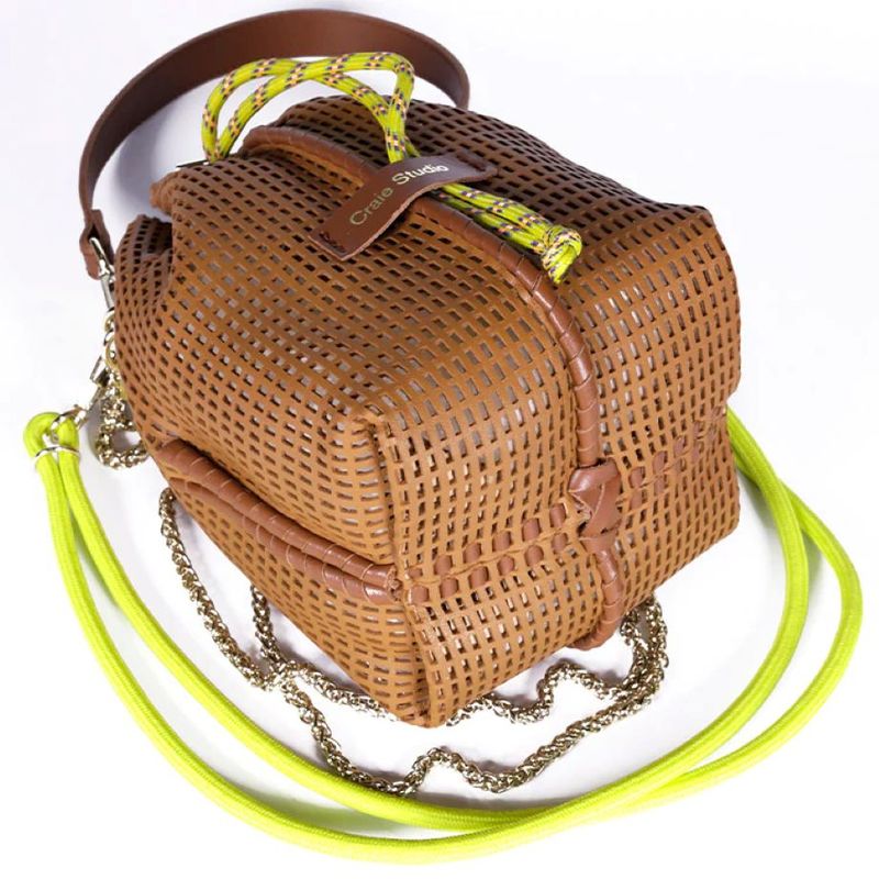Craie Studio Bibi Mini Bucket Bag - Camel