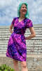 Birds of North America Fruit Dove Dress - Thumbnail 8