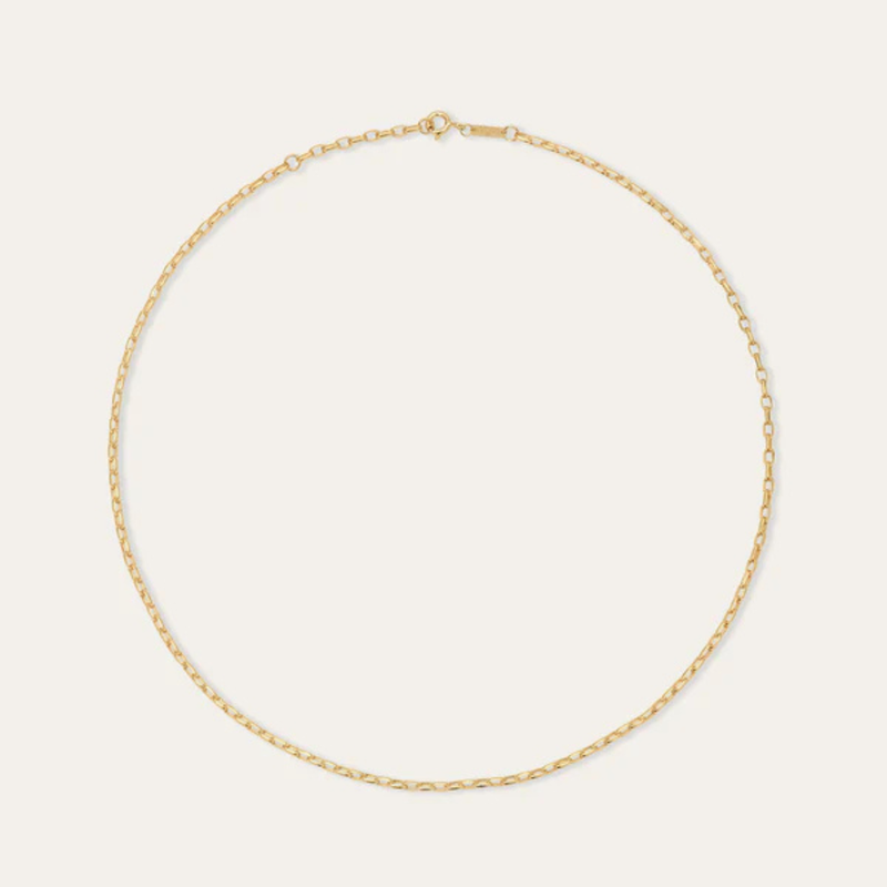 Adina Reyter 2mm Italian Chain Link Necklace - 18"