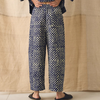 TOAST Batik Cook Check Trousers - Provencal Blue - Thumbnail 4