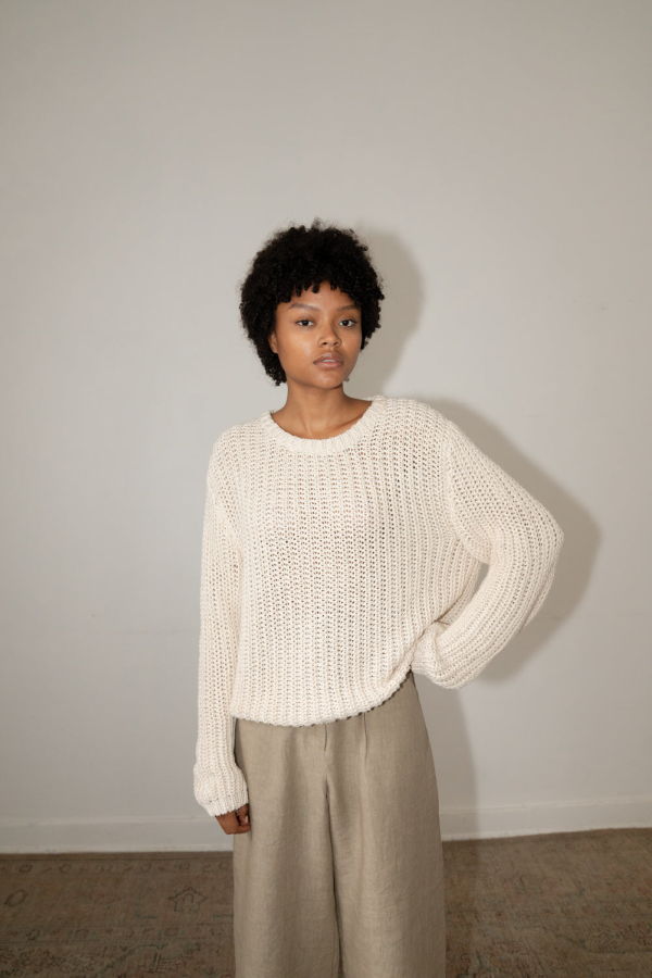 Zii Ropa Rio Sweater - Ivory