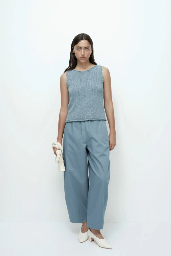 Mijeong Park Boat Neck Knit Tank