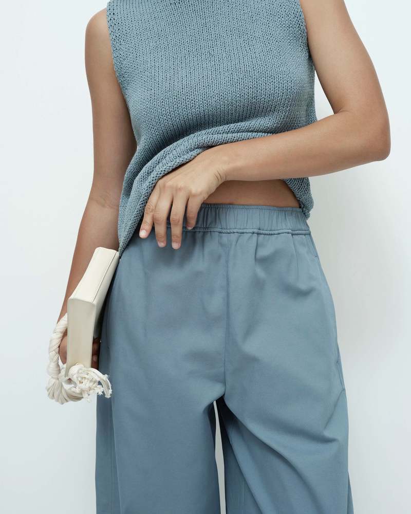 Mijeong Park Boat Neck Knit Tank