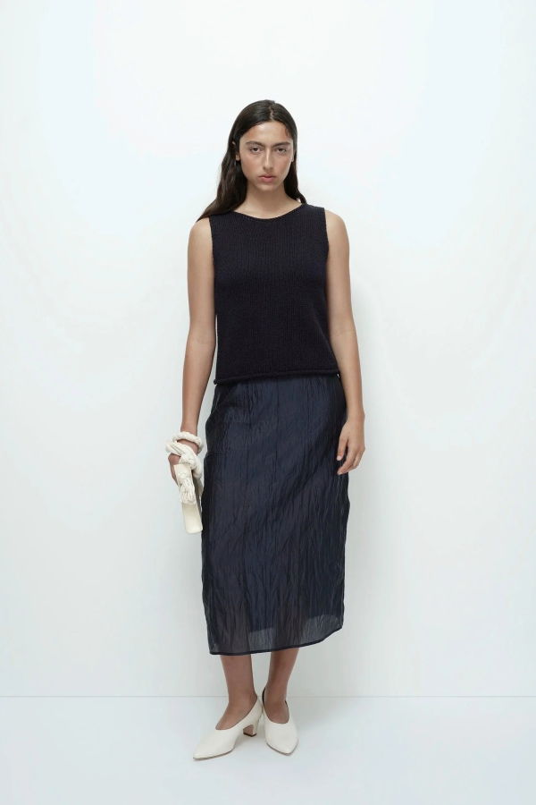 Mijeong Park Boat Neck Knit Tank