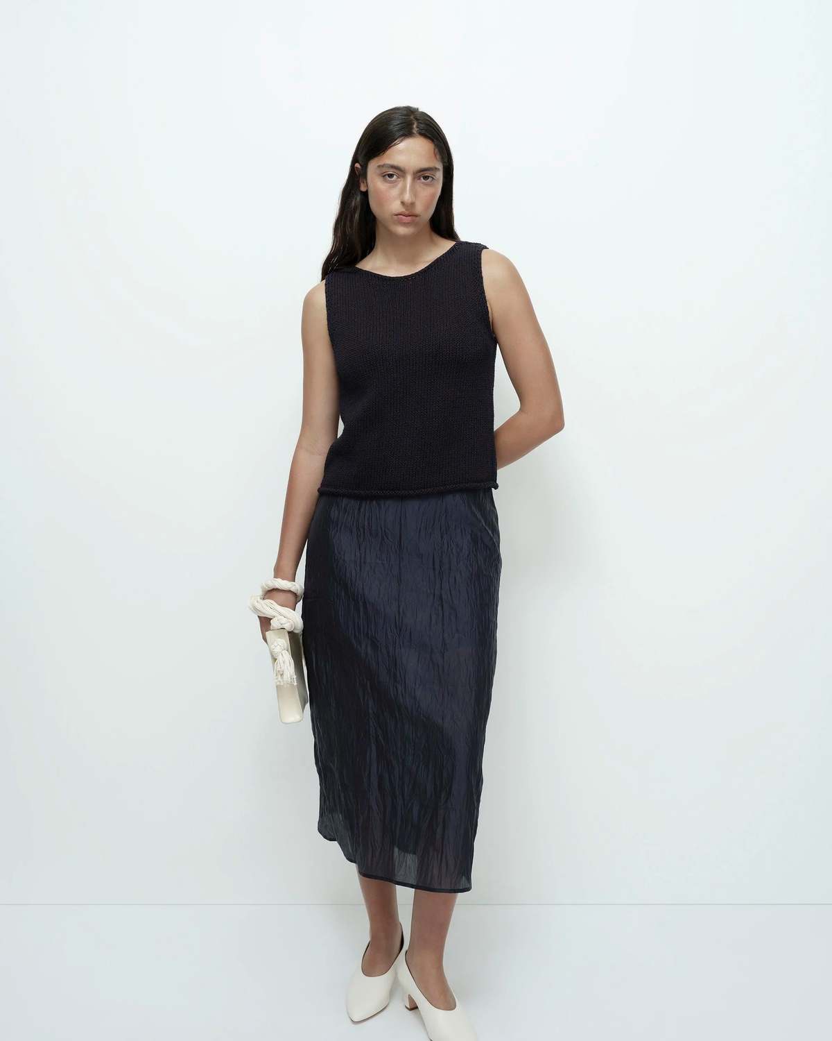 Mijeong Park Boat Neck Knit Tank - Image 3 of 7