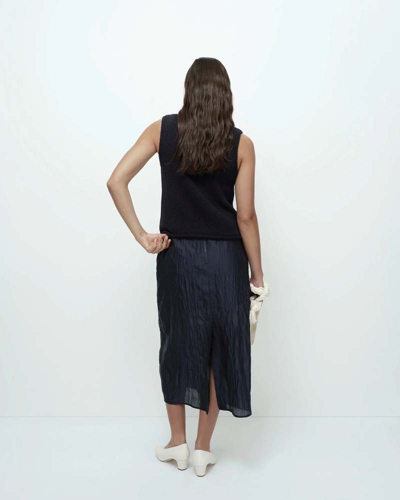 Mijeong Park Boat Neck Knit Tank