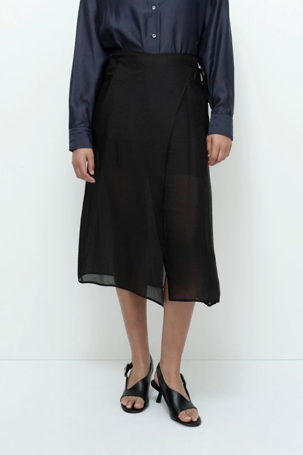 Mijeong Park Organza Wrap Skirt