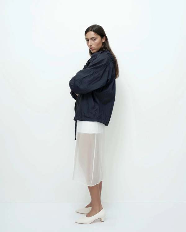 Mijeong Park Shirred Anorak - Navy