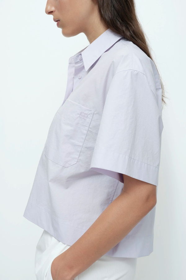 Mijeong Park Short Sleeve Cotton Shirt