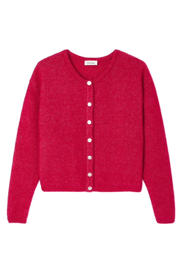 American Vintage Vito Cardigan - Magenta