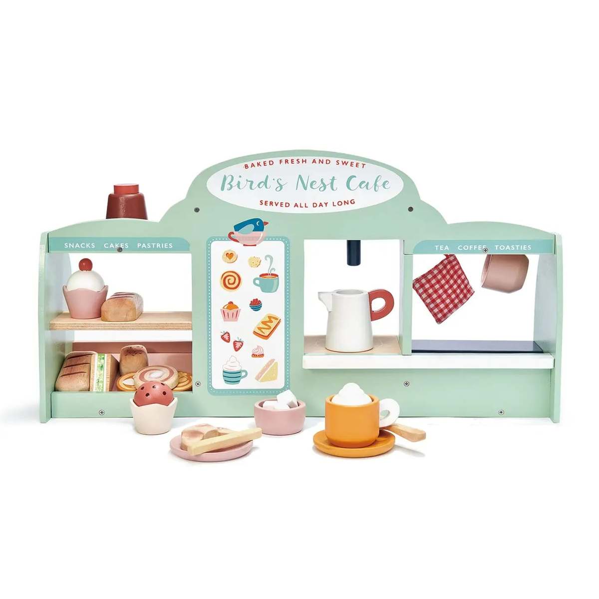 KIDS Tender Leaf Toys Bird's Nest Cafe Play Set - Image 2 of 4