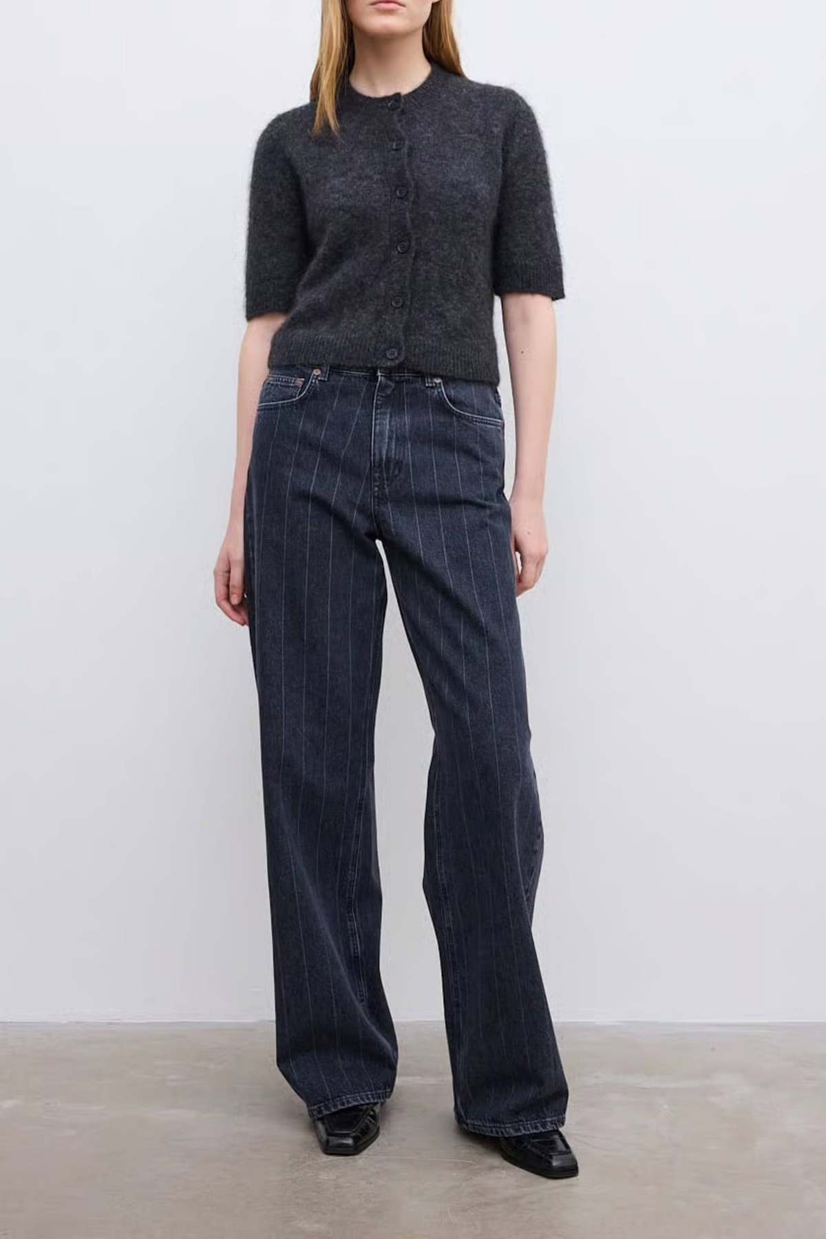 House of Dagmar Brushed Cardigan Top - Image 2 of 7