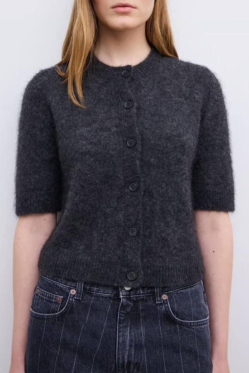 House of Dagmar Brushed Cardigan Top