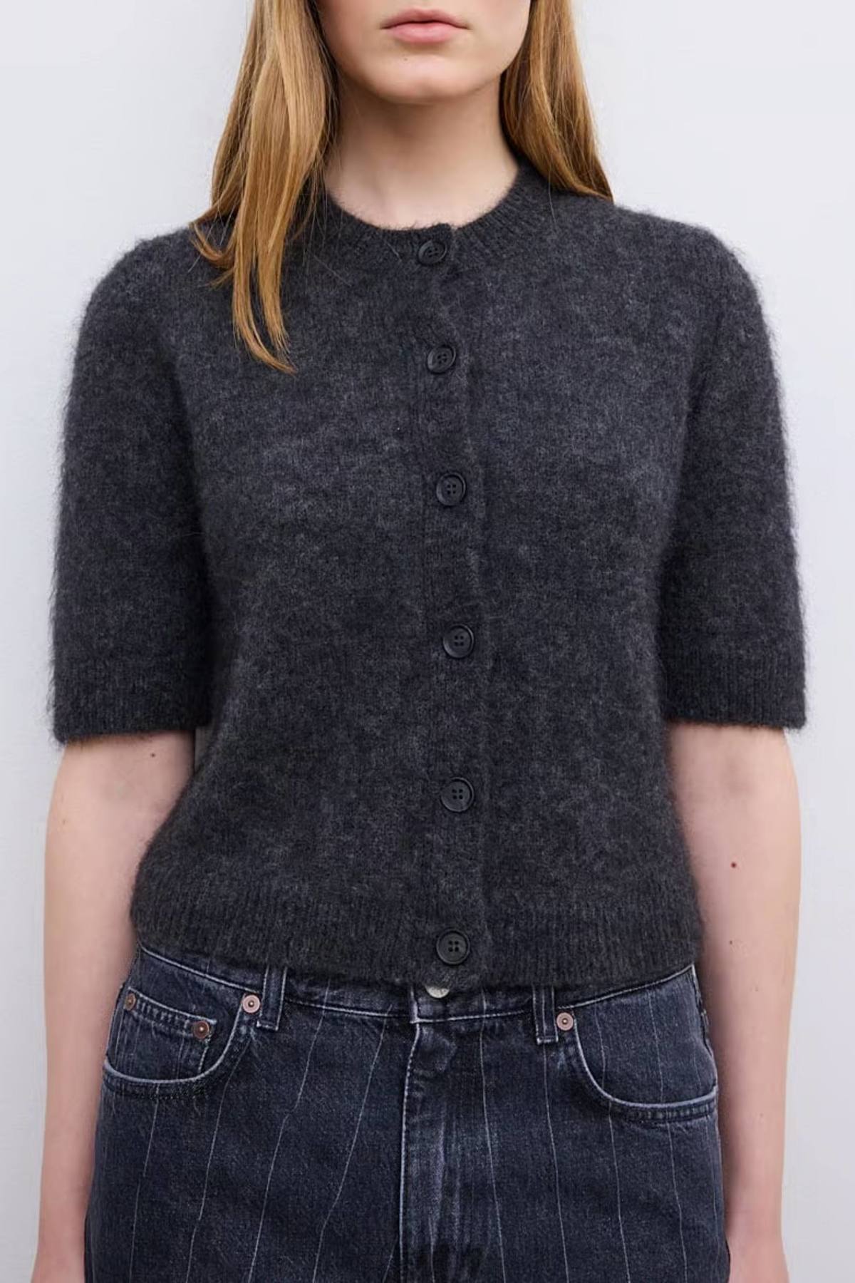 House of Dagmar Brushed Cardigan Top - Image 3 of 7
