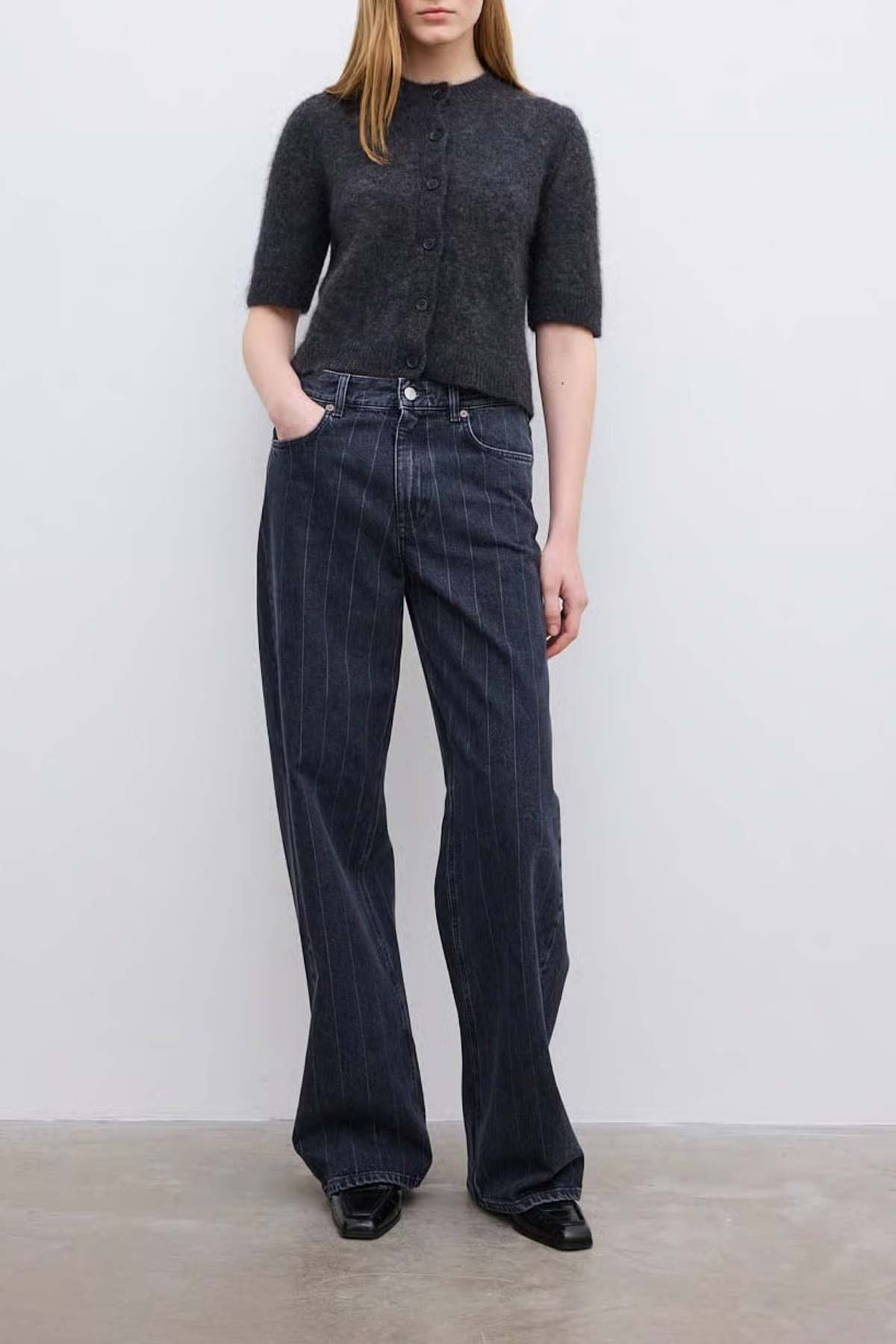 House of Dagmar Brushed Cardigan Top - Image 4 of 7