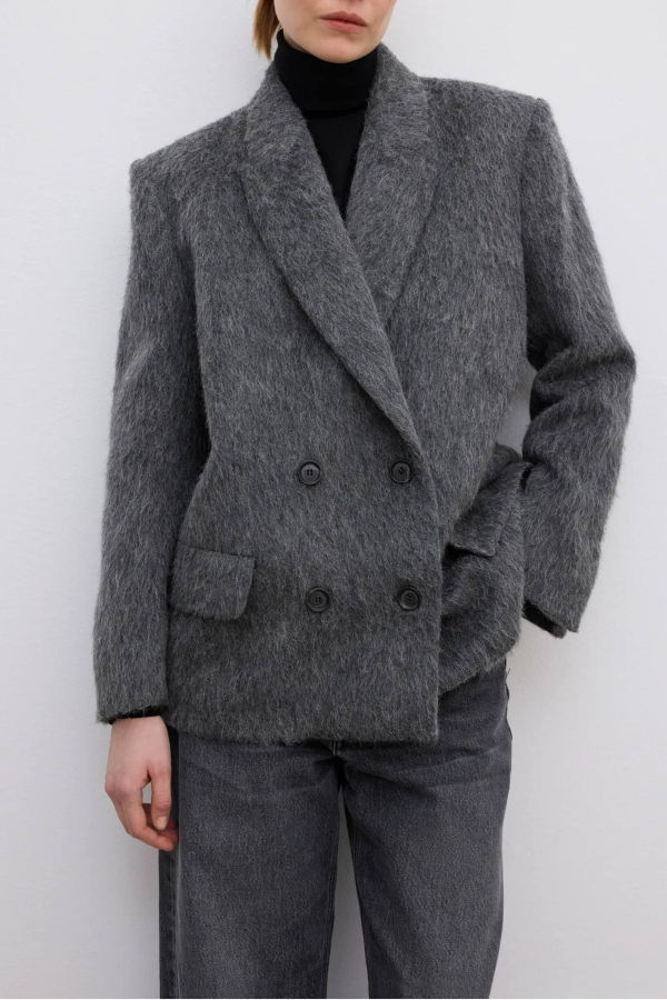 House of Dagmar DB Brushed Jacket