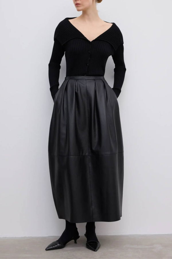 House of Dagmar Merino Rib Cardigan