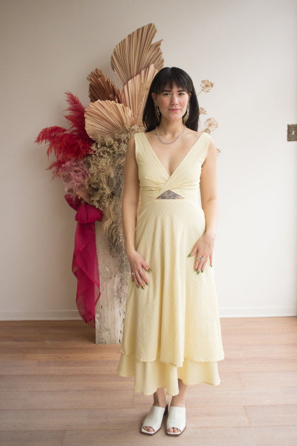 DorsaLi Twisted Basics Dress