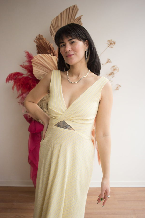 DorsaLi Twisted Basics Dress