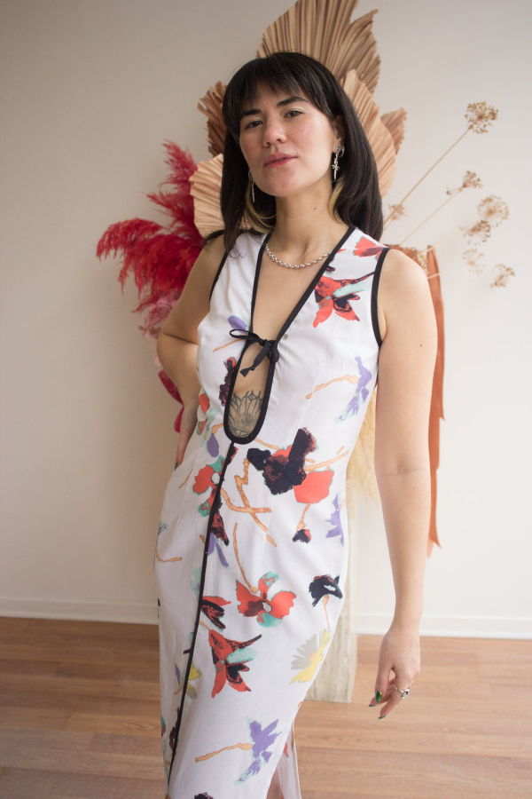 Rennie Peek-A-Boo Dress