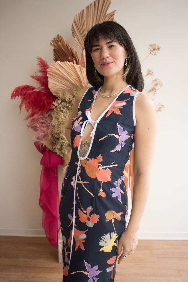 Rennie Peek-A-Boo Dress