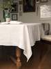 Erica Tanov Hand-embroidered Linen Square Totem Tablecloth - Soft White - Thumbnail 7