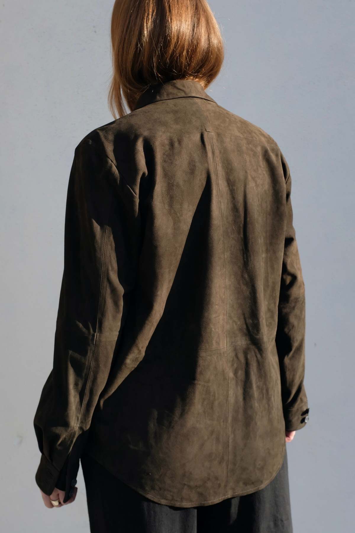 Lauren Manoogian Suede Shirt Jacket - Image 4 of 11