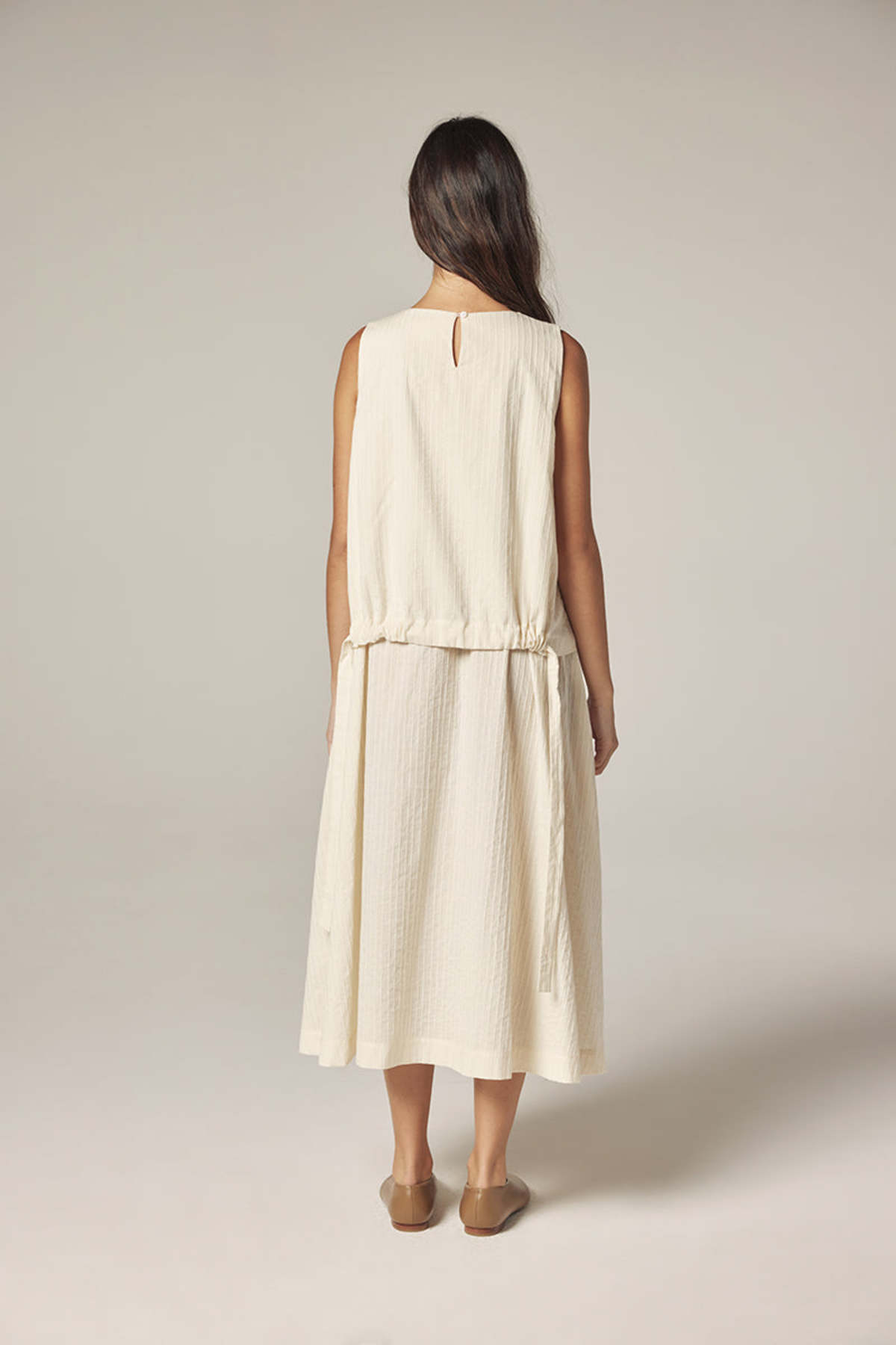 amente Waist Tie Midi Dress - Image 4 of 5