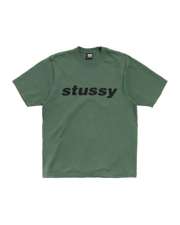 Stussy Shark Pigment Dyed Tee - Pine Stussy Shark Pigment Dyed Tee - Pine