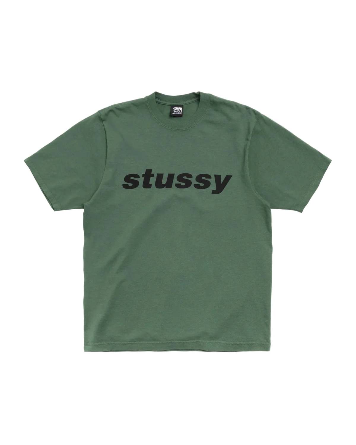 Stussy Shark Pigment Dyed Tee - Pine - Image 1 of 2