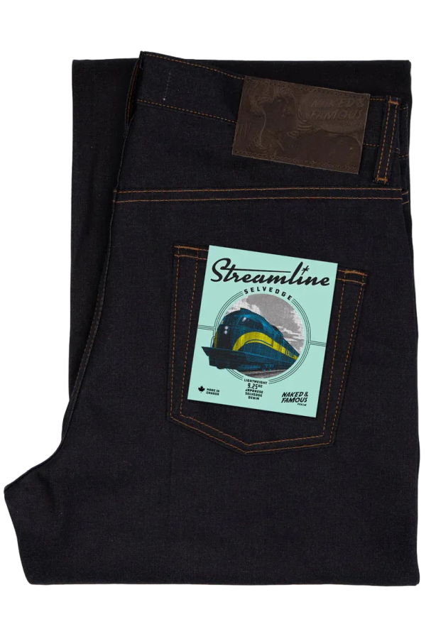 Naked & Famous Strong Guy Jeans - Indigo