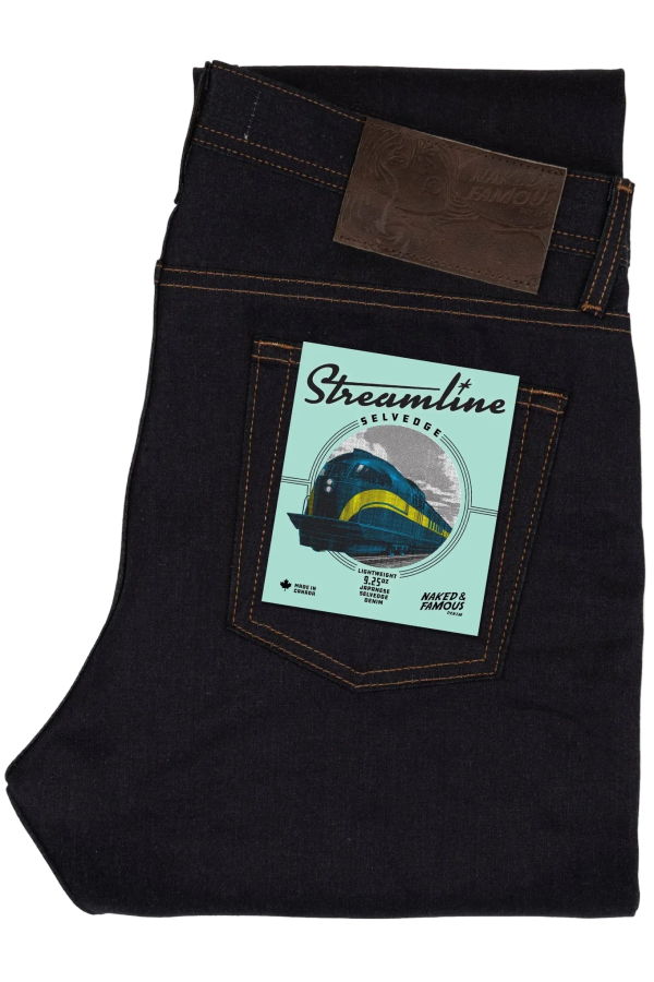 Naked & Famous Weird Guy Jeans - Indigo