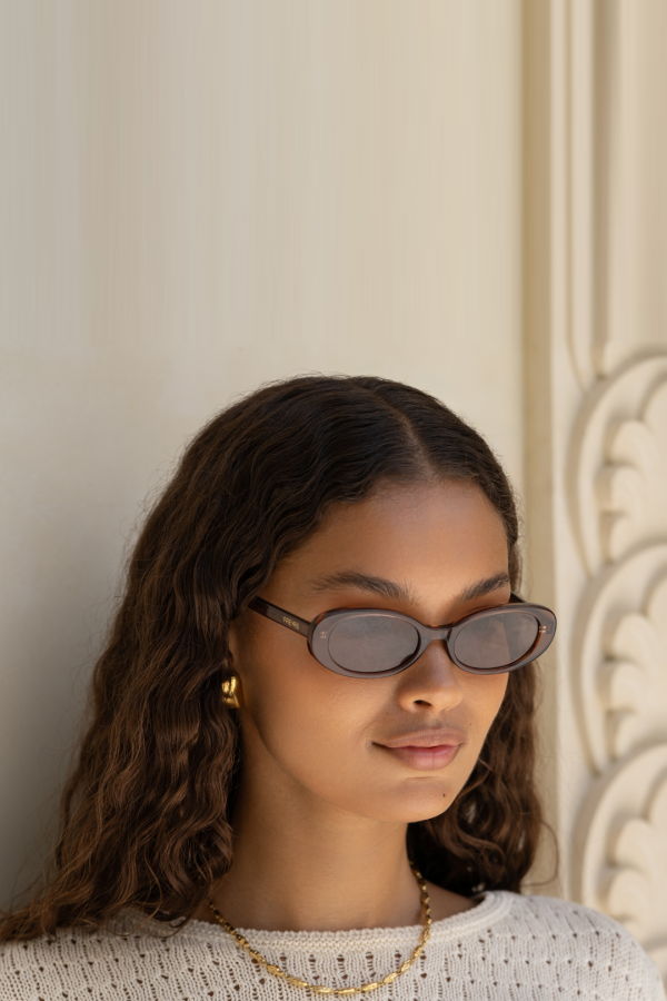 FREYRS Eyewear Mimi Oval Sunglasses