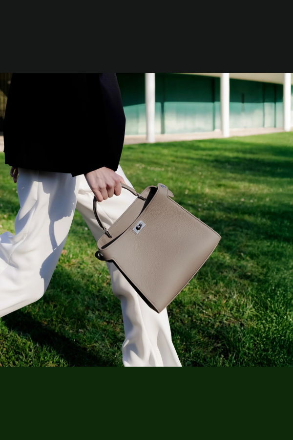 Michino Paris Lutece Mini Leather Bag