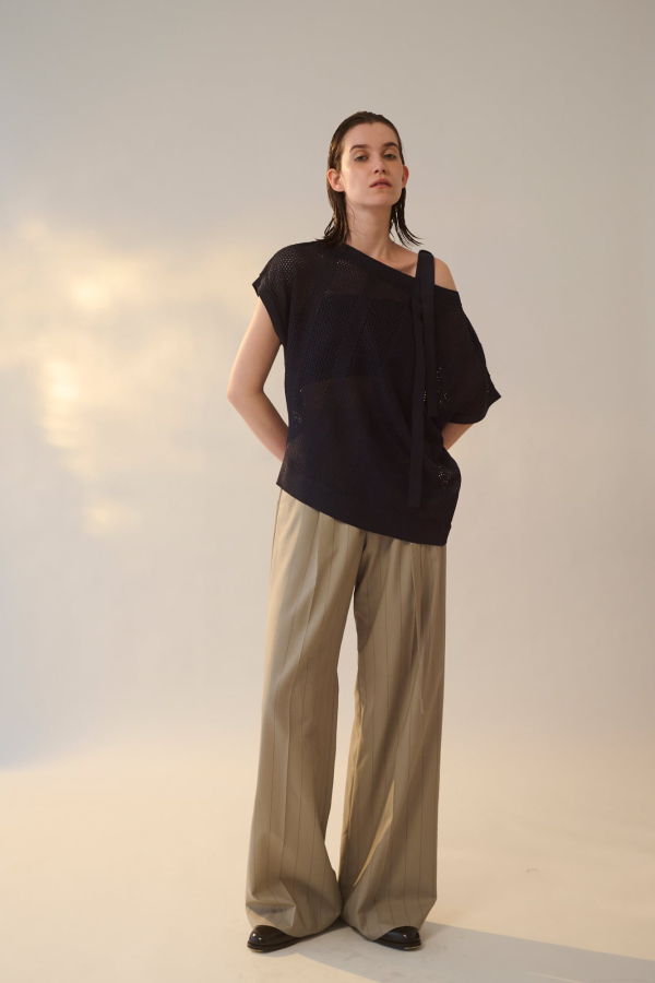 UJOH Belted Wide Pants