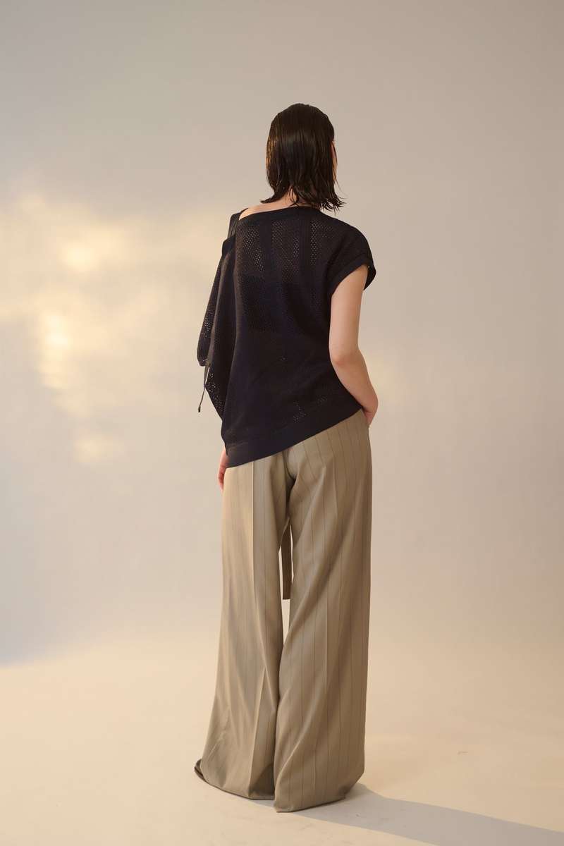 UJOH Belted Wide Pants