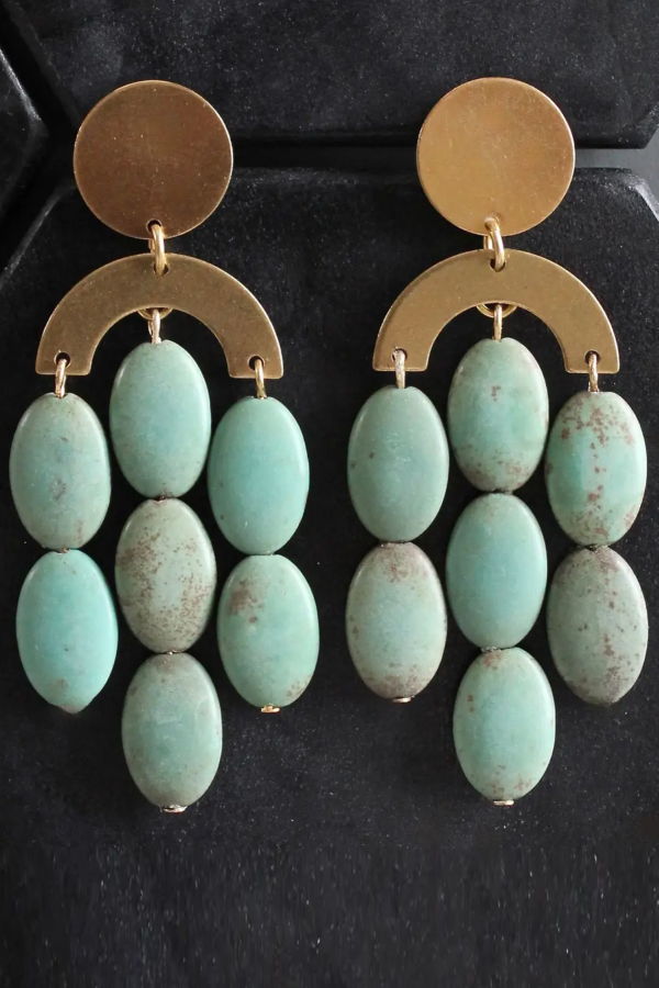 David Aubrey Art Deco Earrings