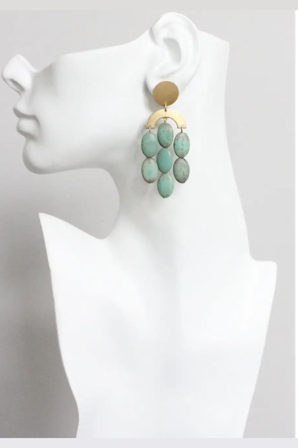 David Aubrey Art Deco Earrings